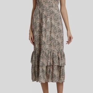 Paige Floral Smock Sundress